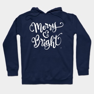 Merry and Bright Christmas Joyfulness Hoodie